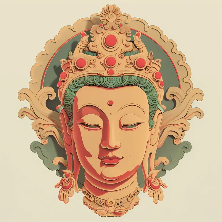 Ornate Buddha Sculpture