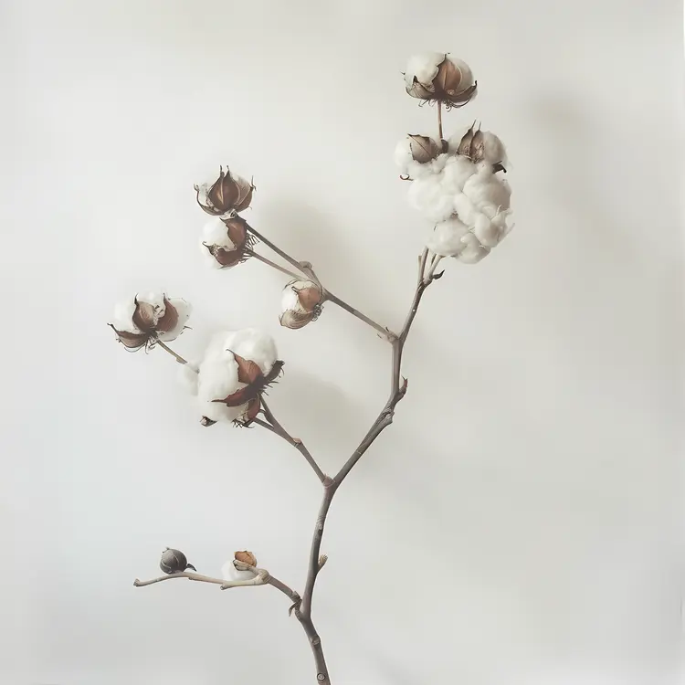 Natural Cotton Branch
