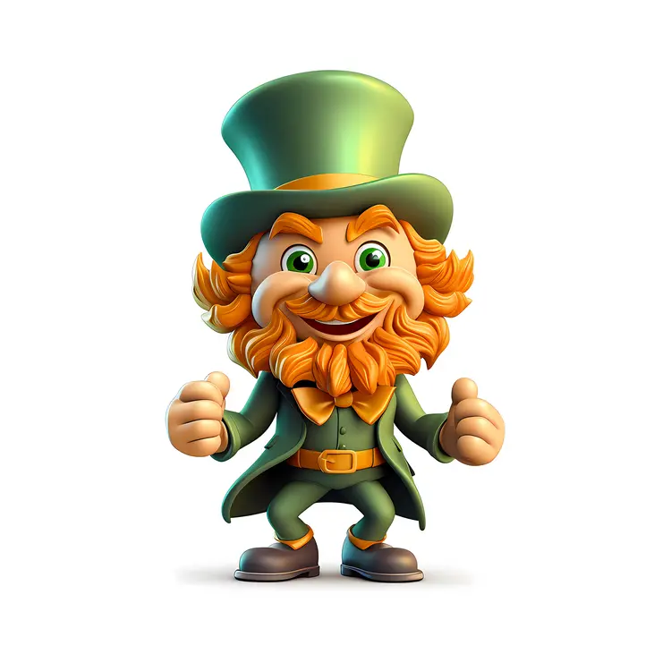 Leprechaun Cartoon Character