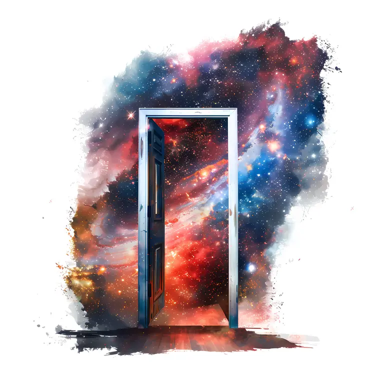 Black Door to the Universe