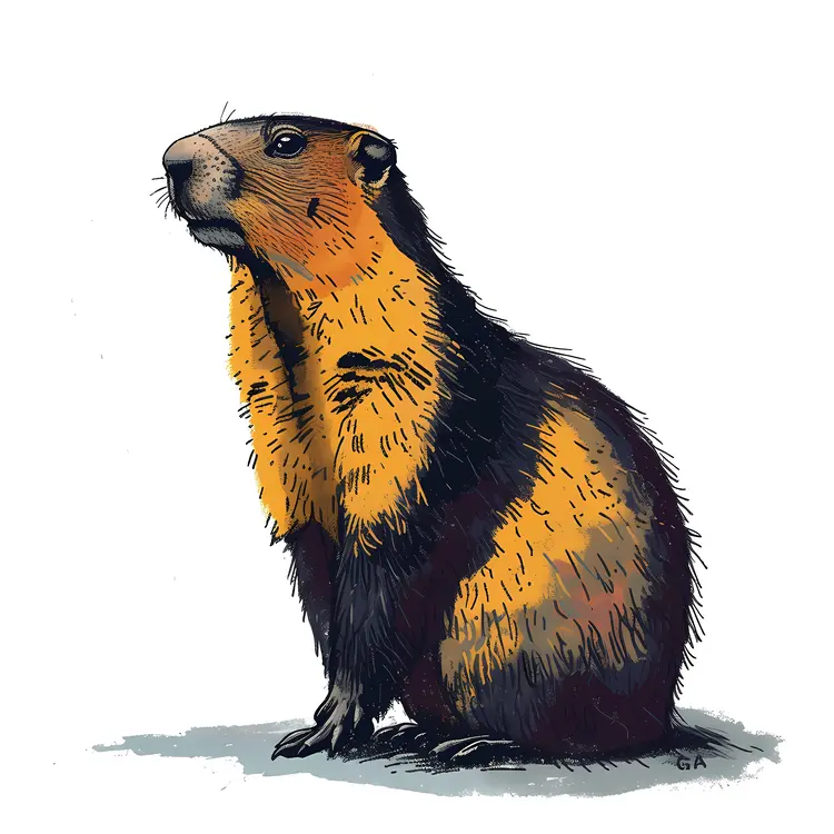 Illustration of a Marmot
