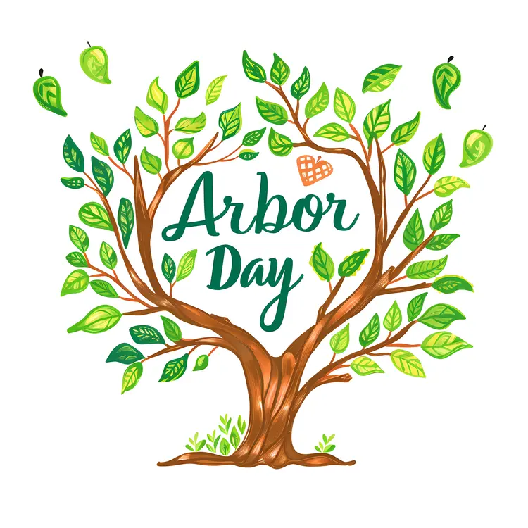 Arbor Day Tree with Heart