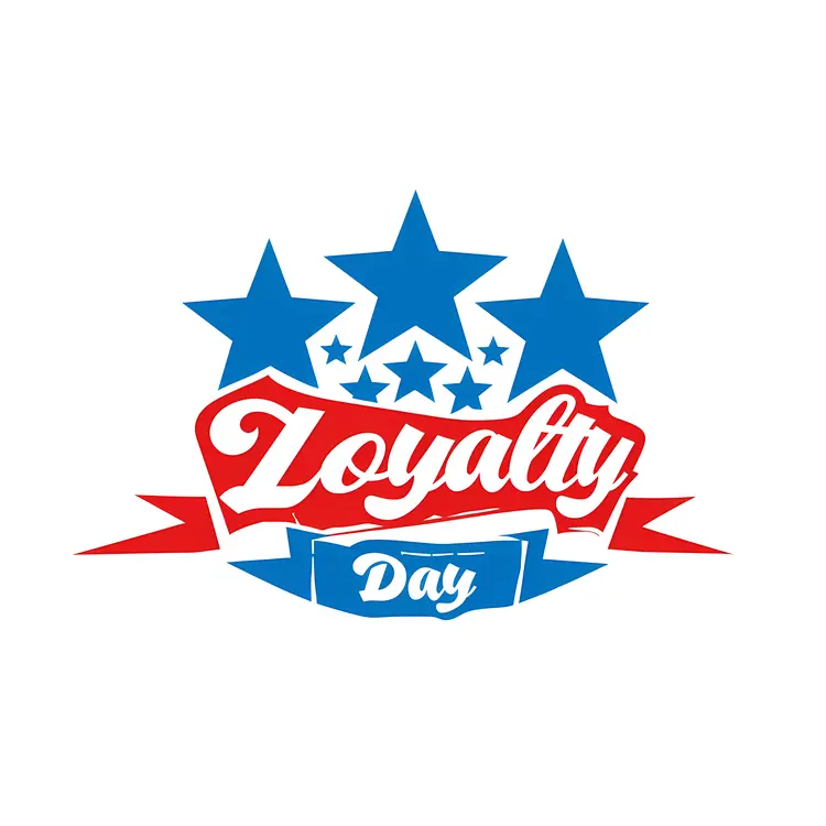 Loyalty Day Stars and Stripes Banner