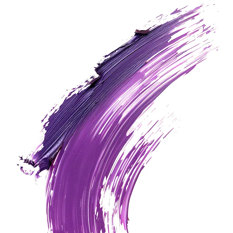 Creative Purple Brush Stroke