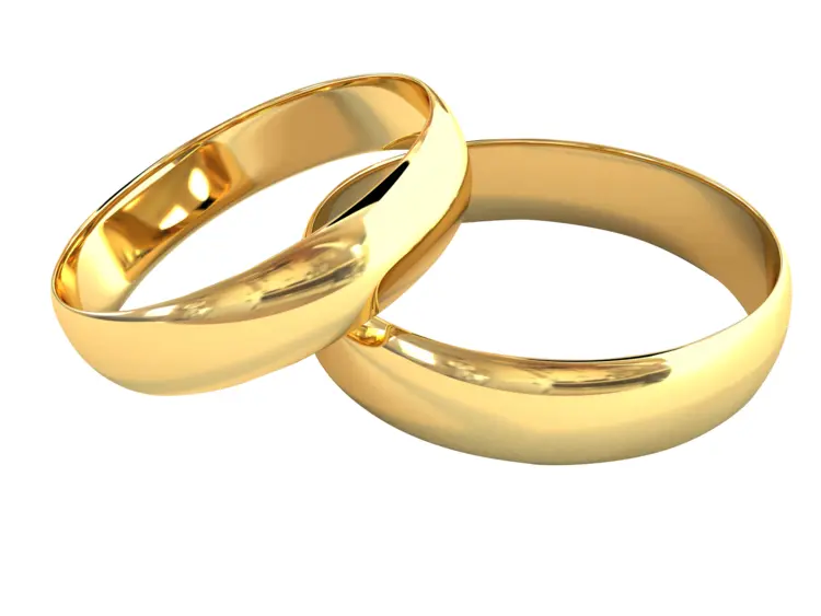 Elegant Gold Wedding Rings