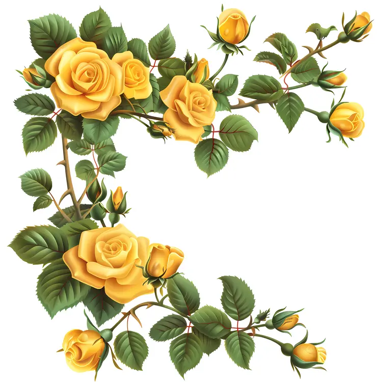 Yellow Roses Arrangement