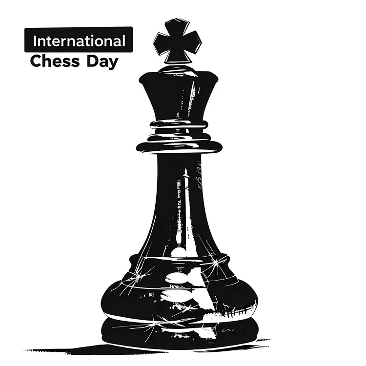 Chess King for International Chess Day