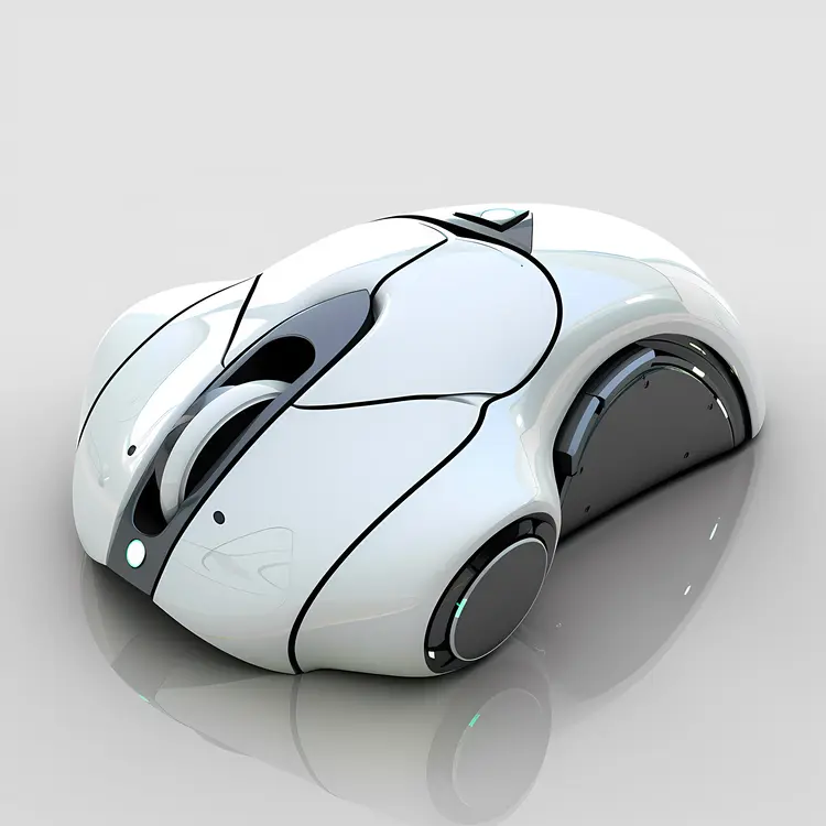 Futuristic Design Computer Mouse