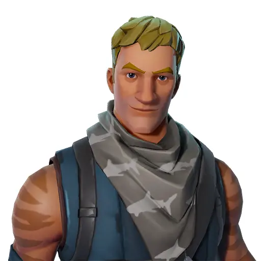 3D Male Animated Character with Blonde Hair