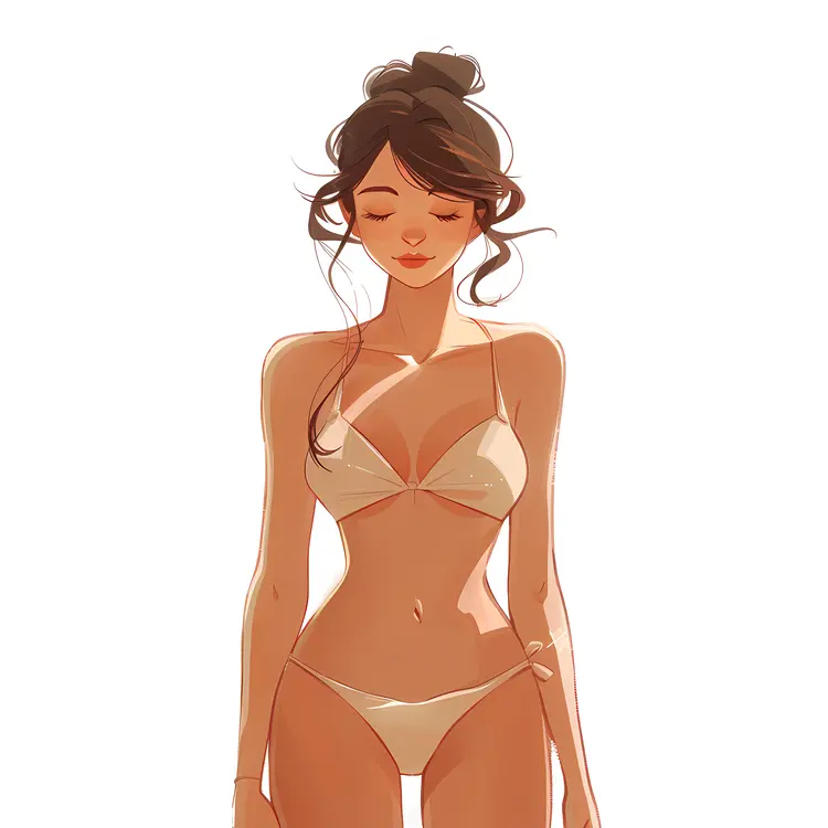 Woman in Bikini