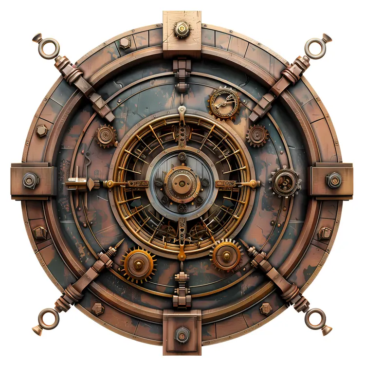 Steampunk Vault Door