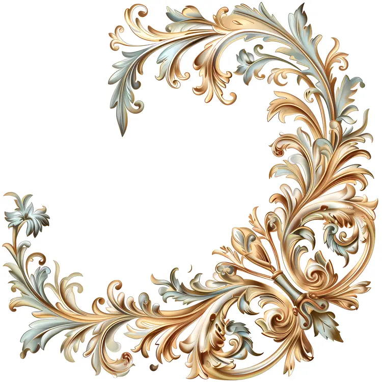 Elegant Floral Ornament Design