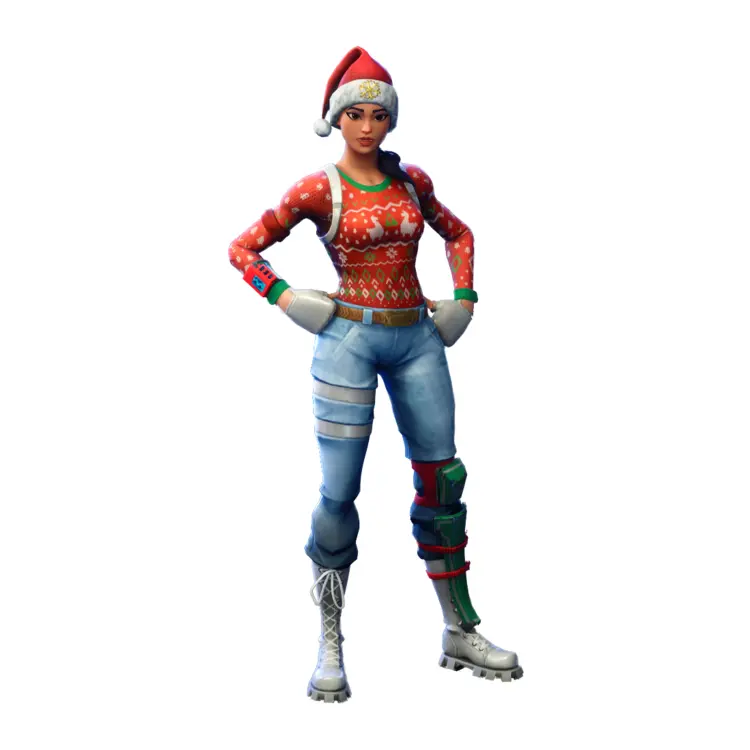 Christmas Character in Festive Sweater