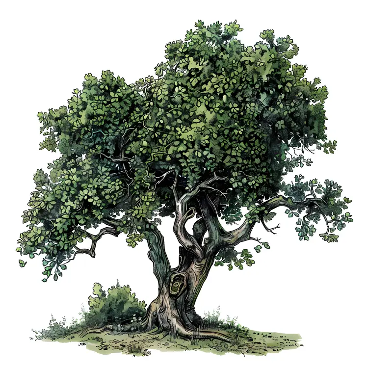 Lush Green Tree