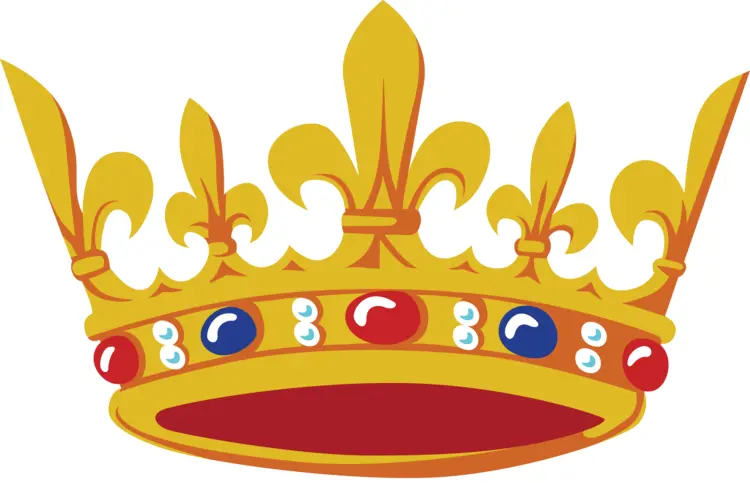 Golden Crown with Jewels