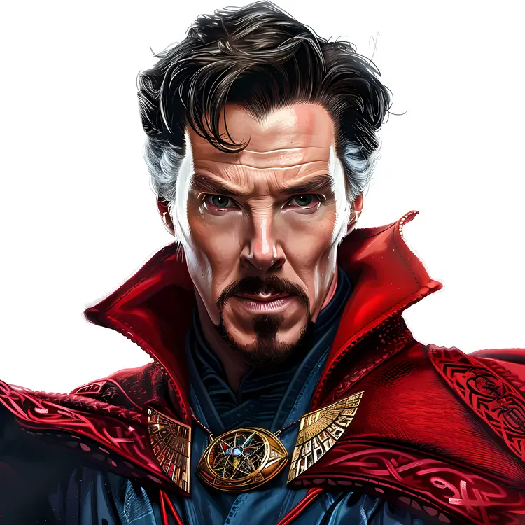 Mystical Superhero Character
