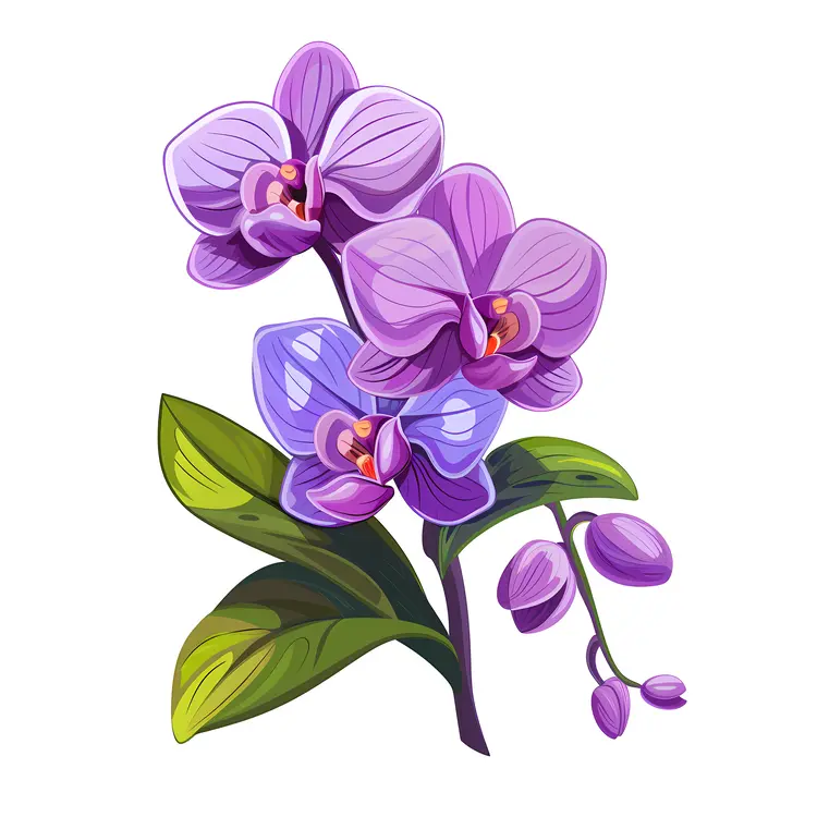 Beautiful Purple Orchid