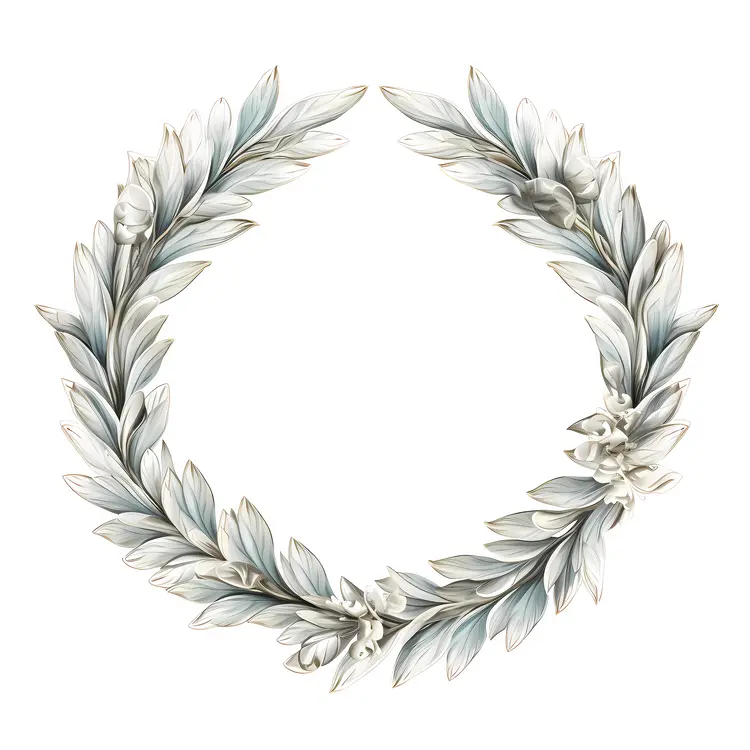Silver Laurel Wreath for Achievement