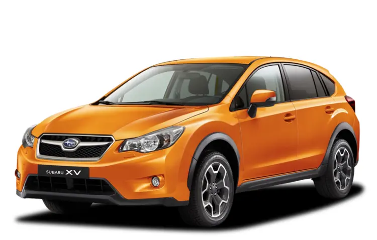 Orange Subaru XV SUV