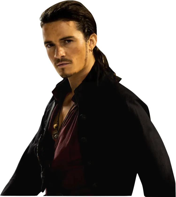 Pirate Character in Costume with Sword