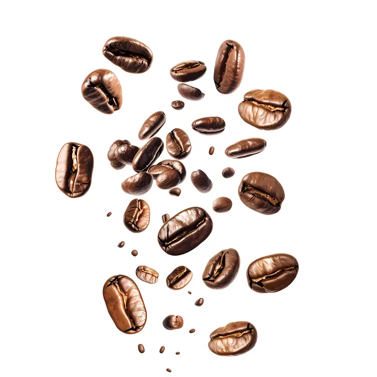Roasted Brown Coffee Beans