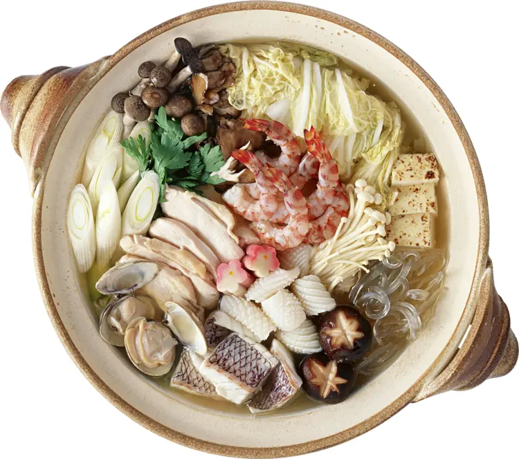 Hearty Seafood Hotpot with Vegetables