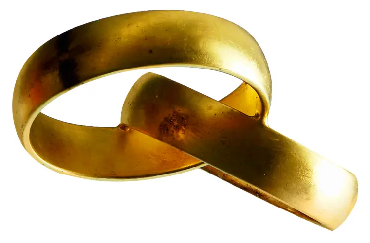 Elegant Gold Wedding Rings