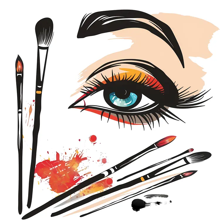 Eye Makeup with Brushes