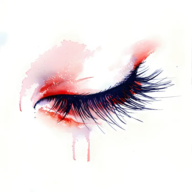 Watercolor Painting of an Eye