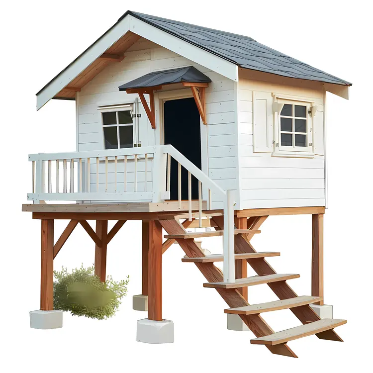 Small cute doodle house
