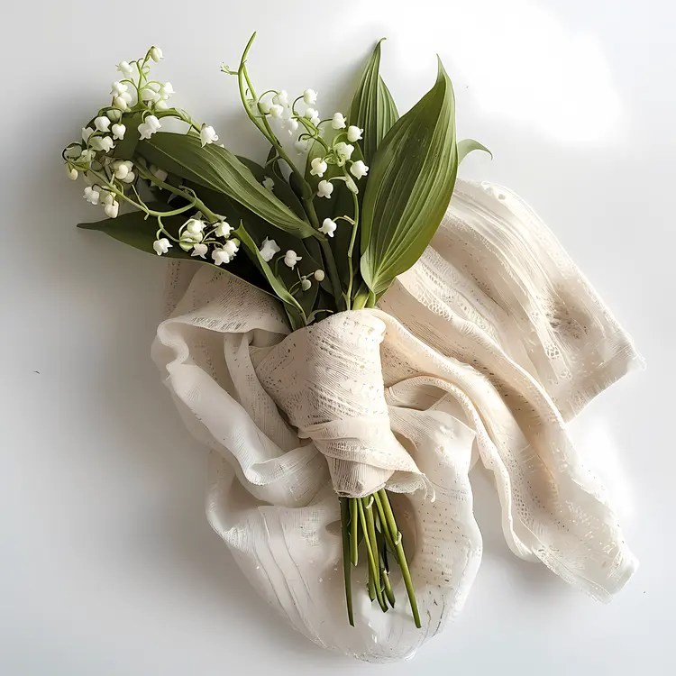 Delicate Lily of the Valley Bouquet