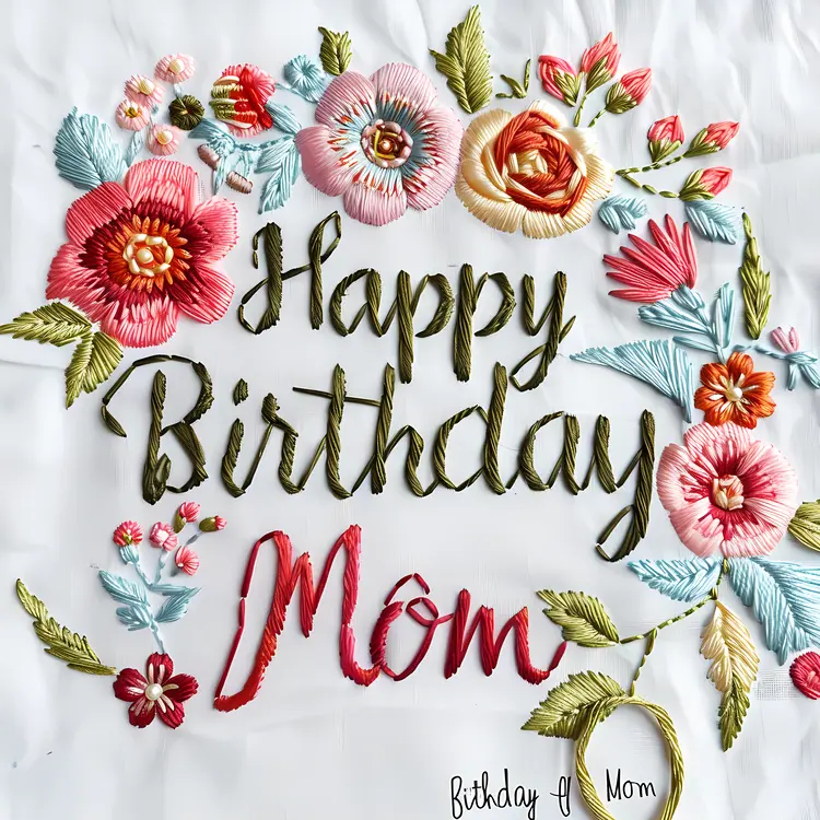 Happy Birthday Mom Greeting
