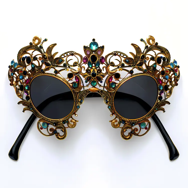 Elegant Decorative Sunglasses