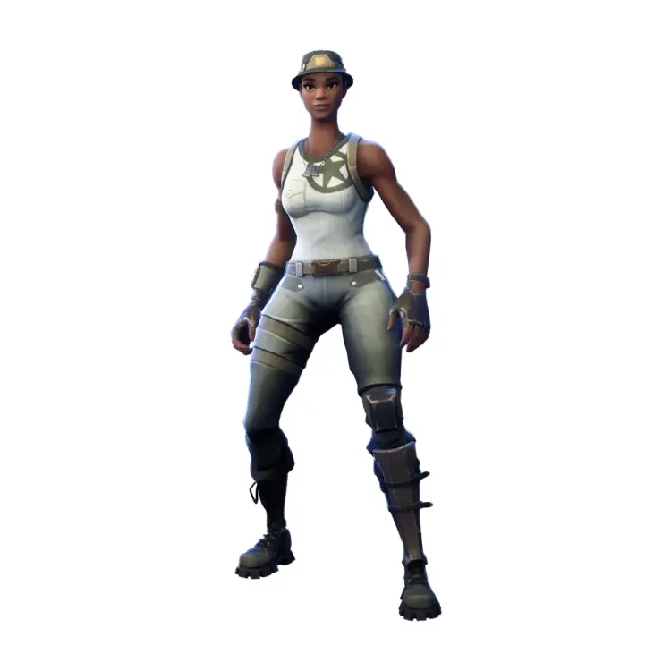 Character in White Tank Top