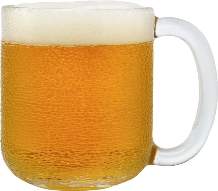 Cold Beer Mug with Foam