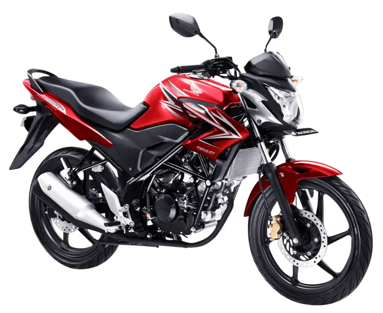 Red Honda Motorcycle