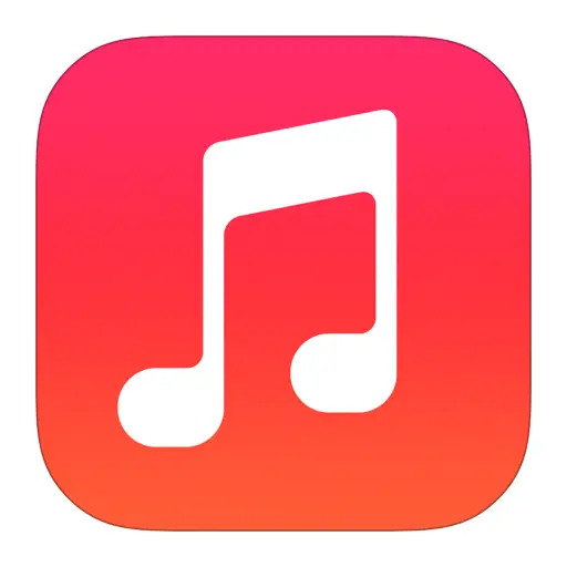 Music App Icon in Digital Style