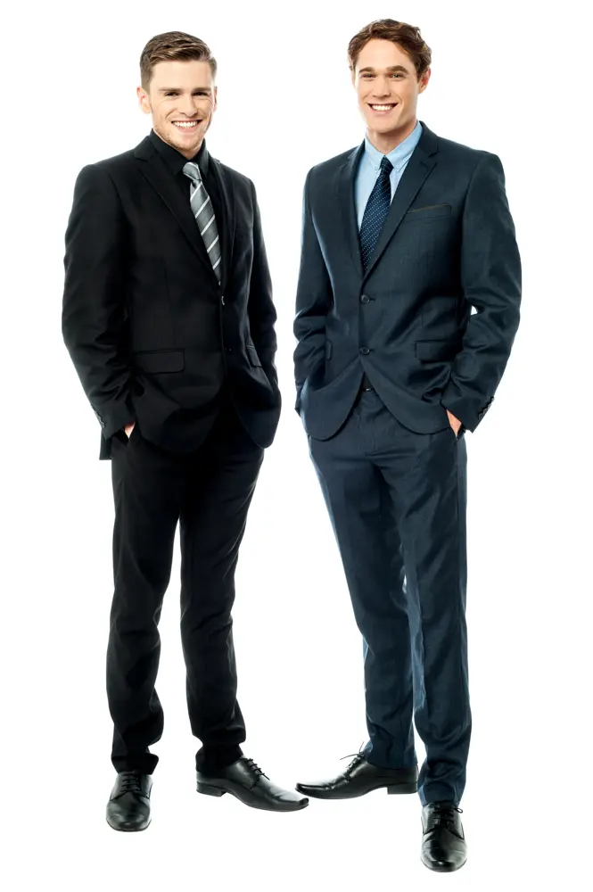 Two Businessmen Standing