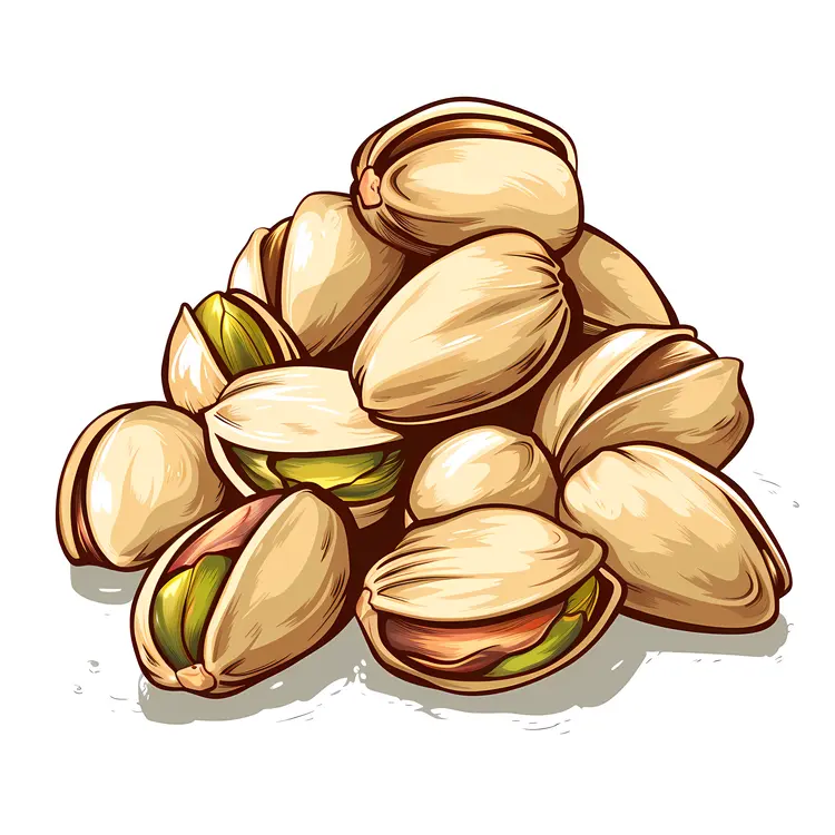Pile of Pistachios