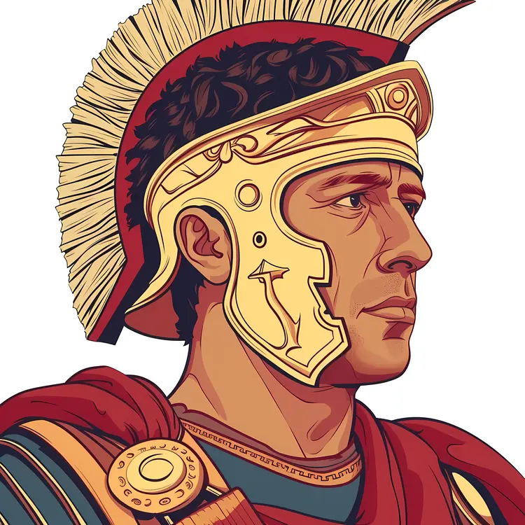 Roman Soldier in Profile