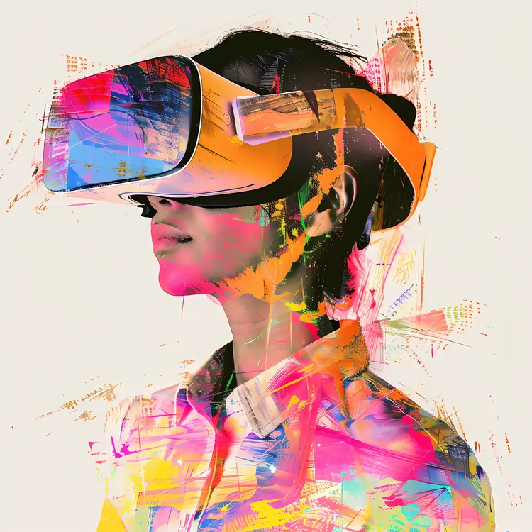 Person Experiencing Virtual Reality