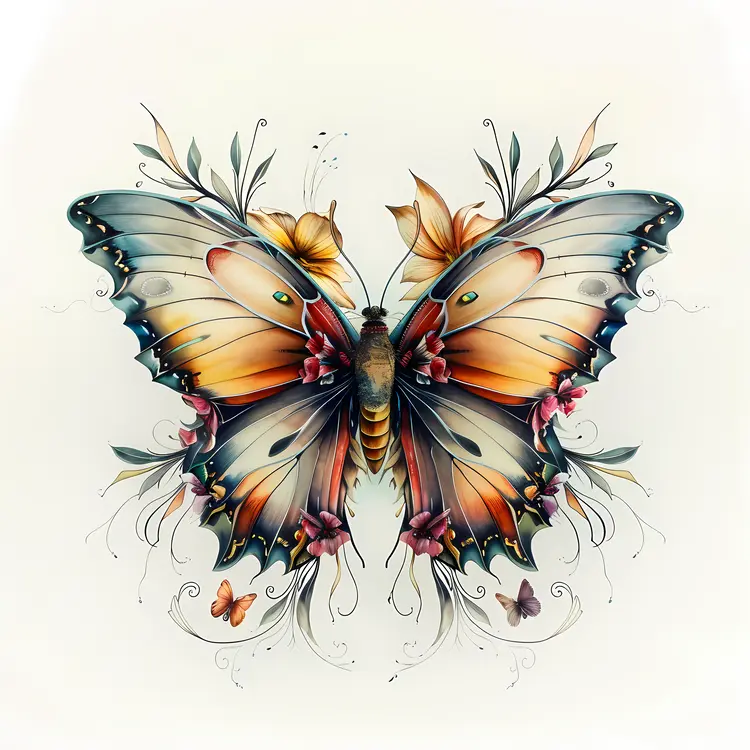Elegant Butterfly Illustration