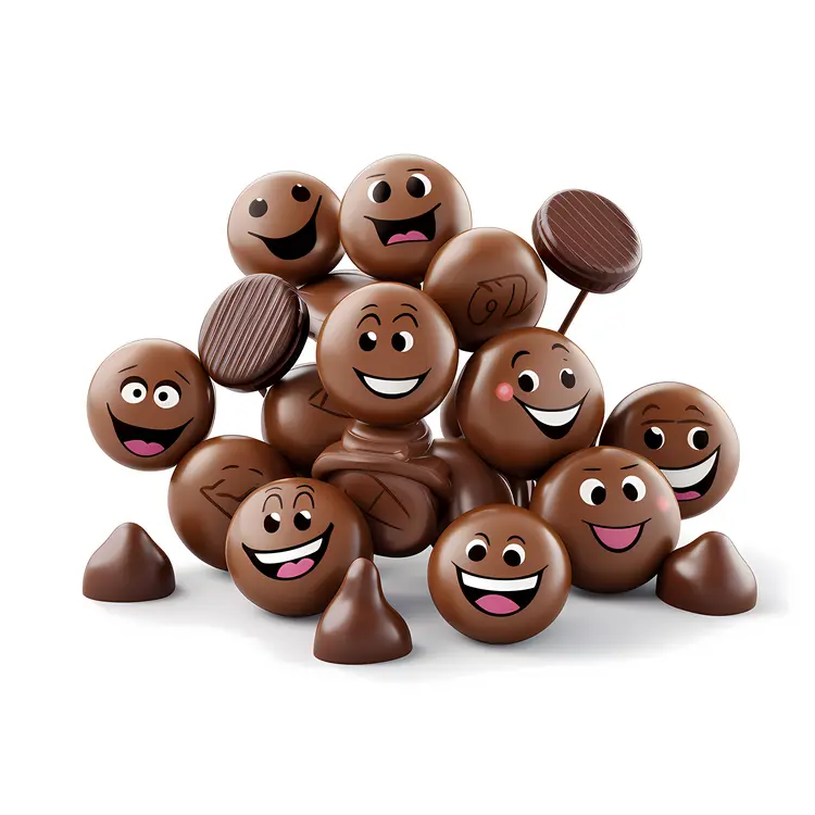 Smiling Chocolate Balls