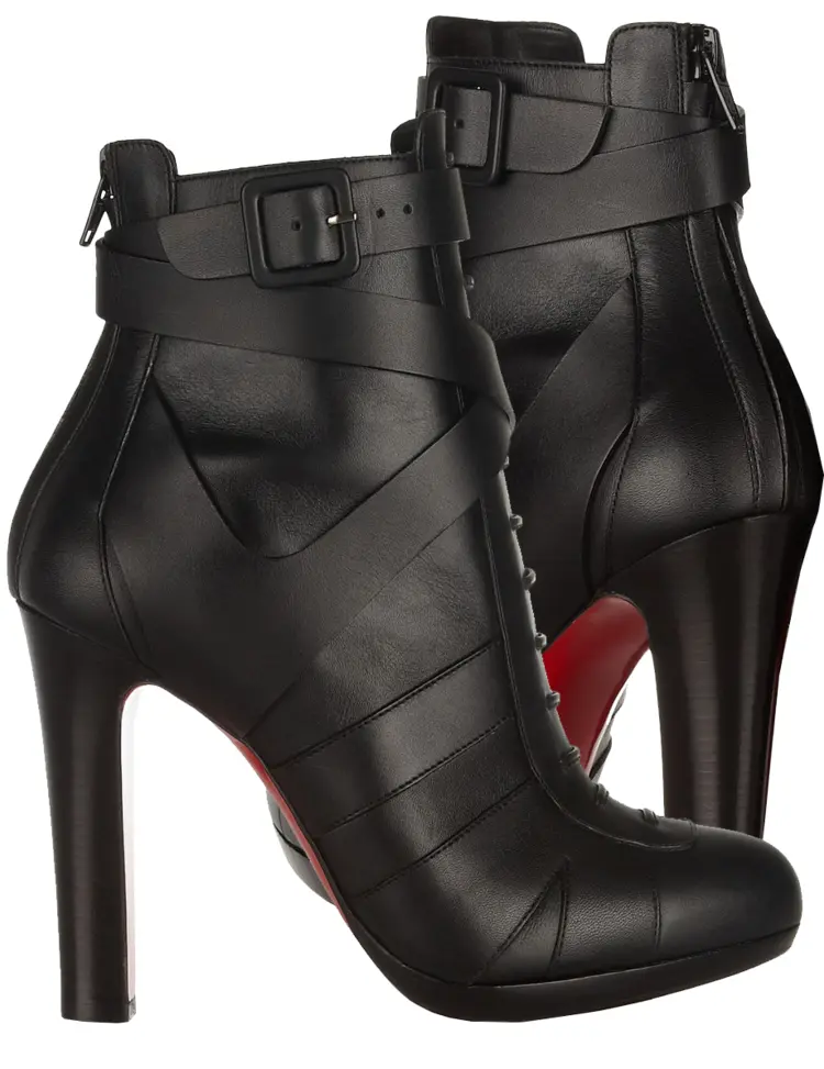 Stylish Black High Heel Boots