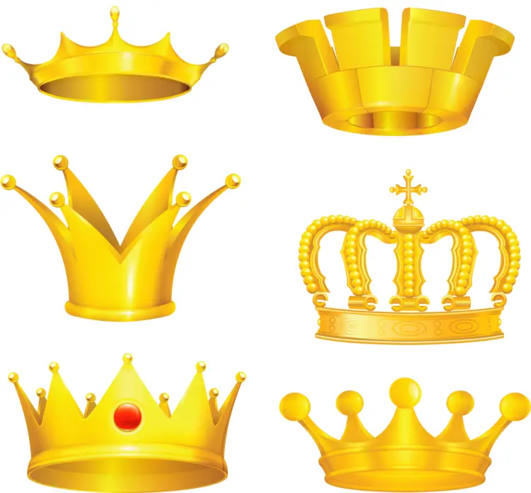 Various Golden Crowns
