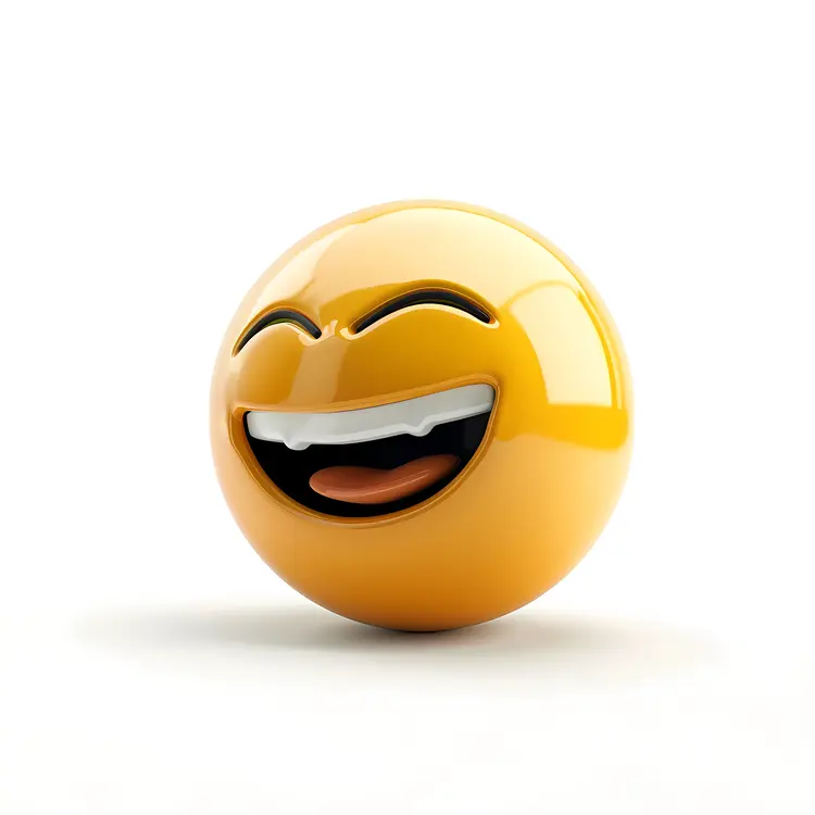 Laughing Emoji with Closed Eyes