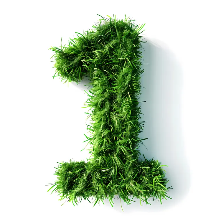 Number One with Greenery