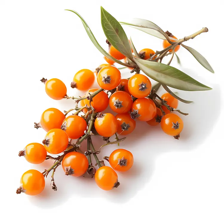 Branch with Orange Berries
