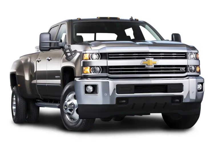 Silver Pickup Truck with Robust Design
