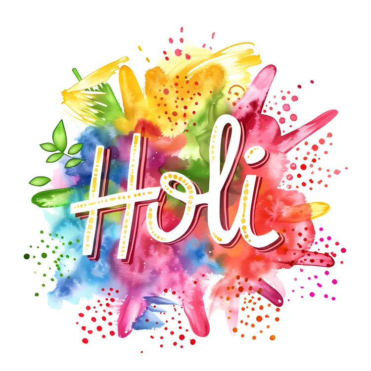 Colorful Holi Celebration